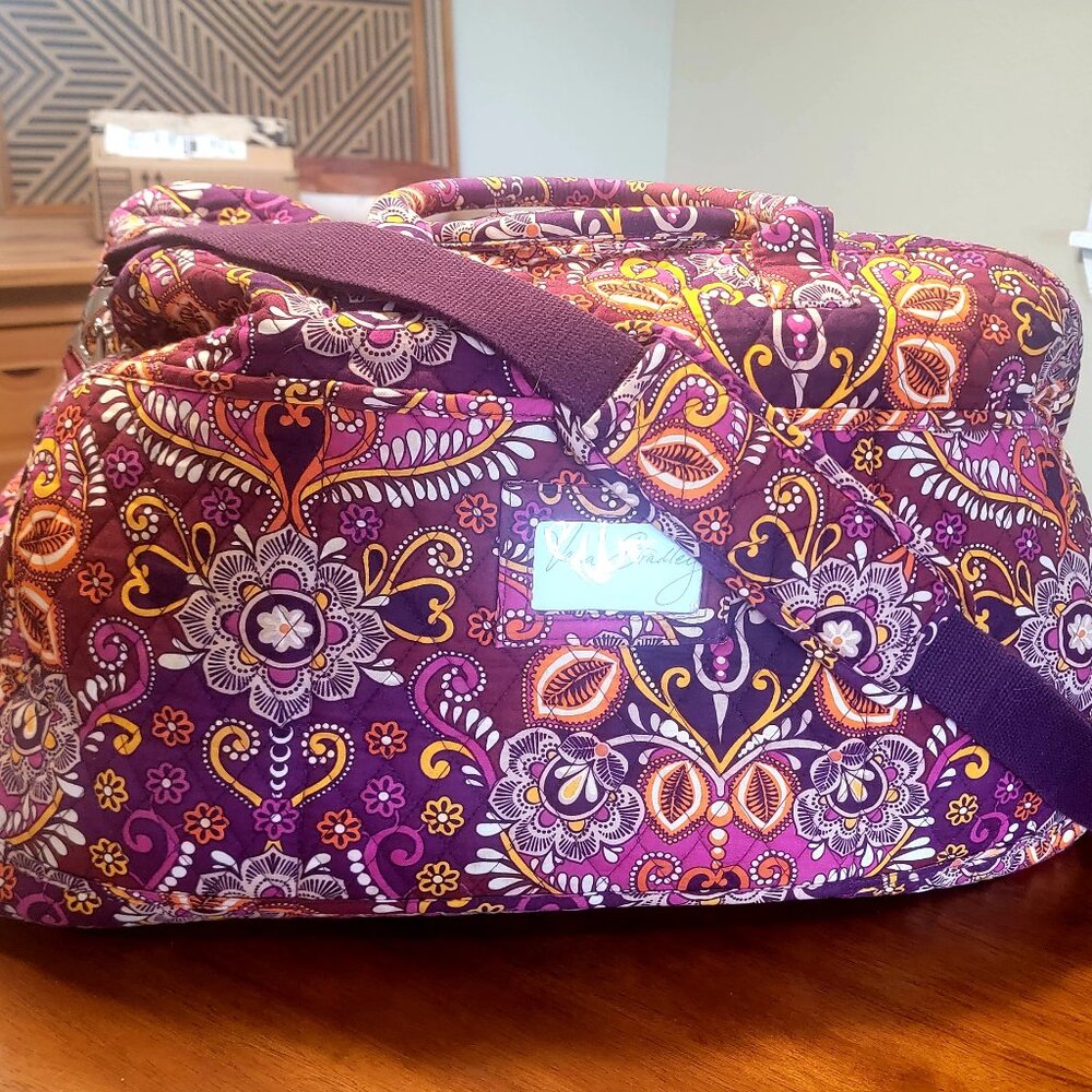 Vera Bradley Grand Traveler bag-Vintage-Safari Sunset
